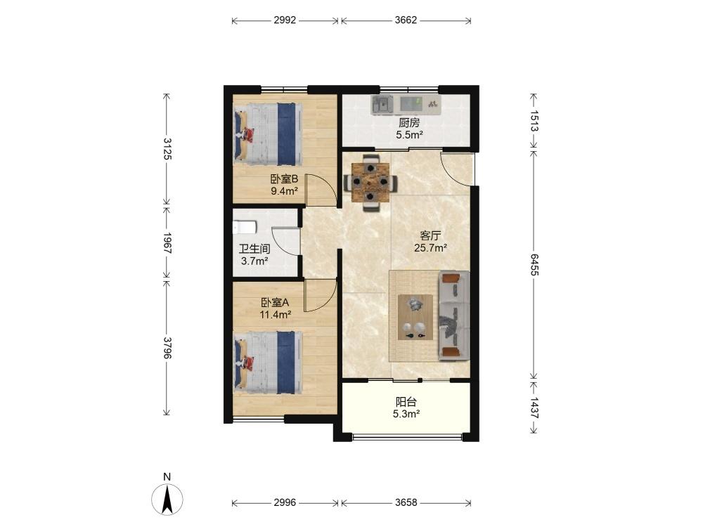 整租·锦绣华隆君汇