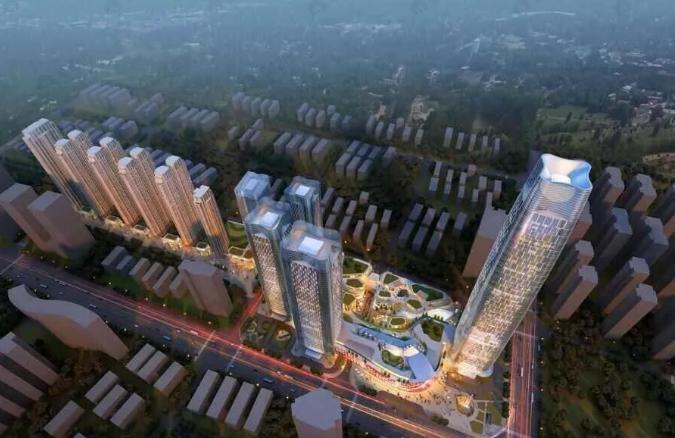 东达华联国际广场效果图