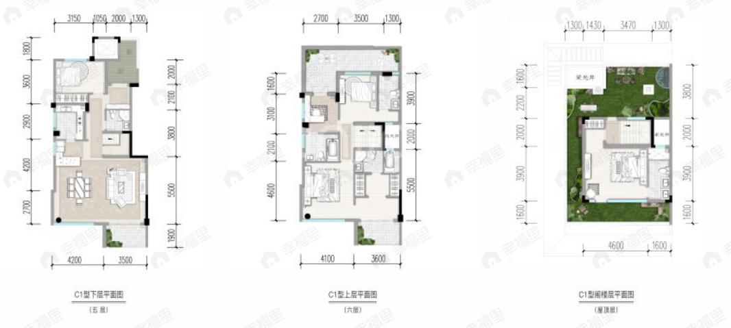中粮武侯瑞府4室2厅5卫户型图