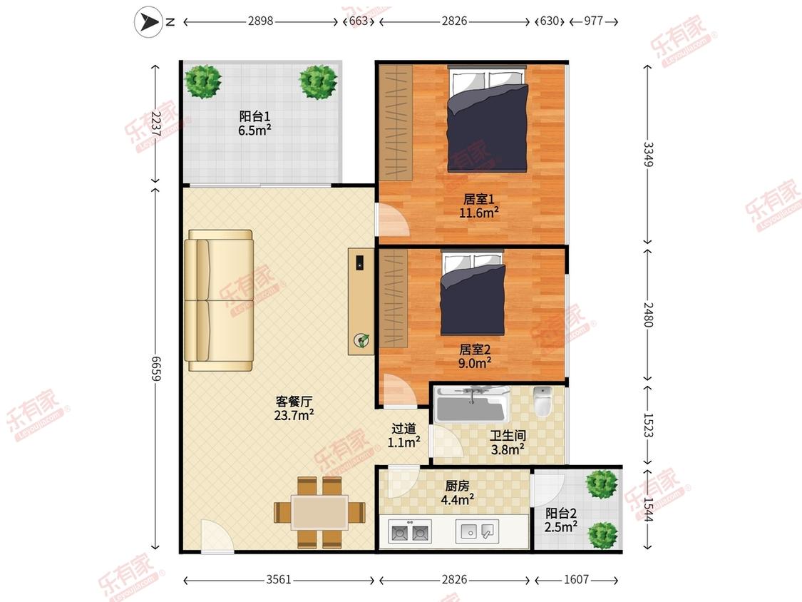 整租·四海公寓