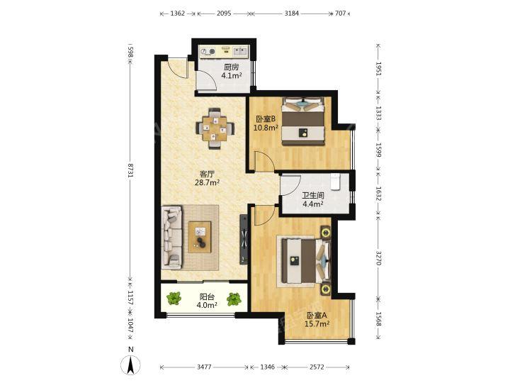 整租·龙湖枫香庭