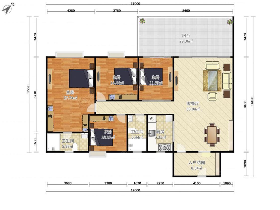 整租·江海碧桂园