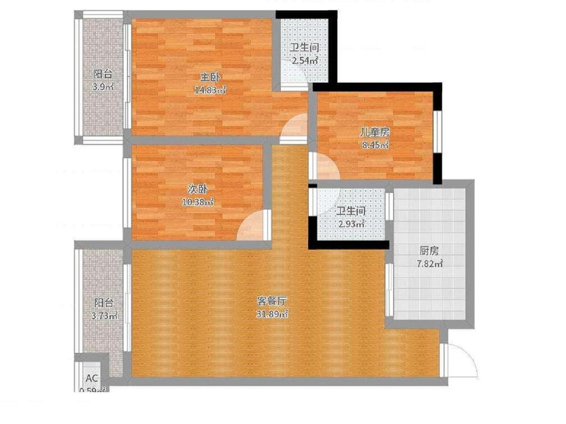 整租·融汇温泉城(锦华里)