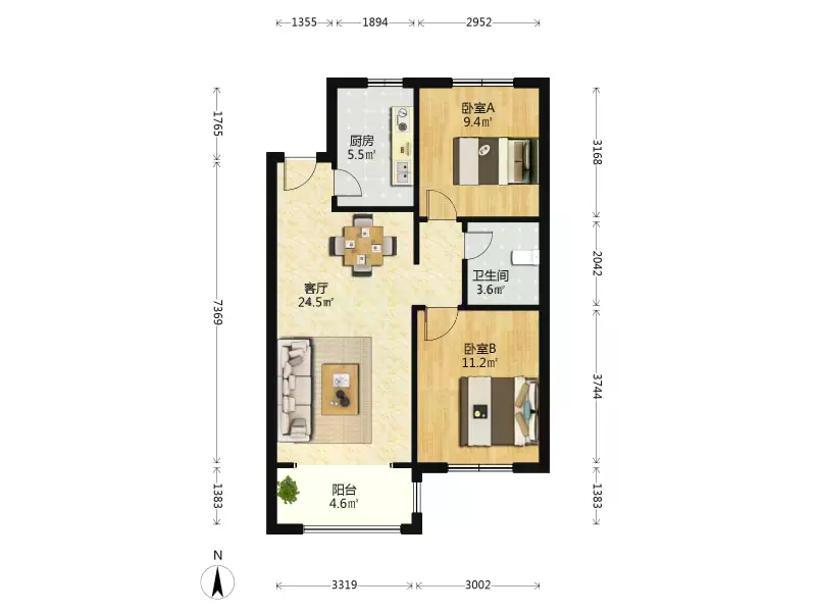 整租·金水龙泽苑(东区)