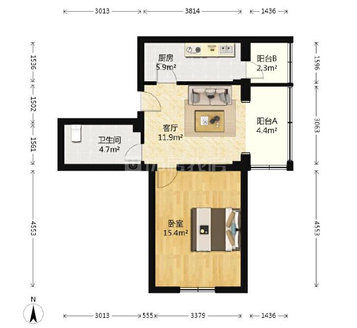 合租·望京西园(四区)