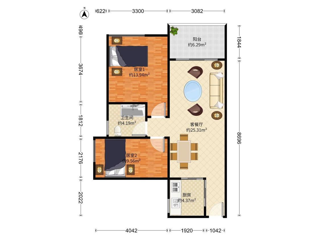 整租·海怡东方花园