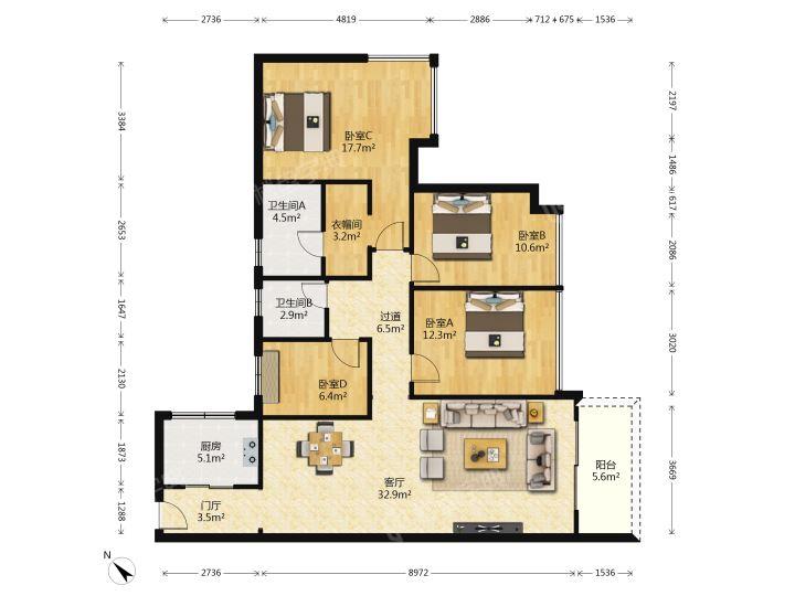 整租·兰亭国际名园