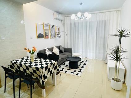 香洲兰埔整租 万科金域缇香2室2厅/77平/低楼层