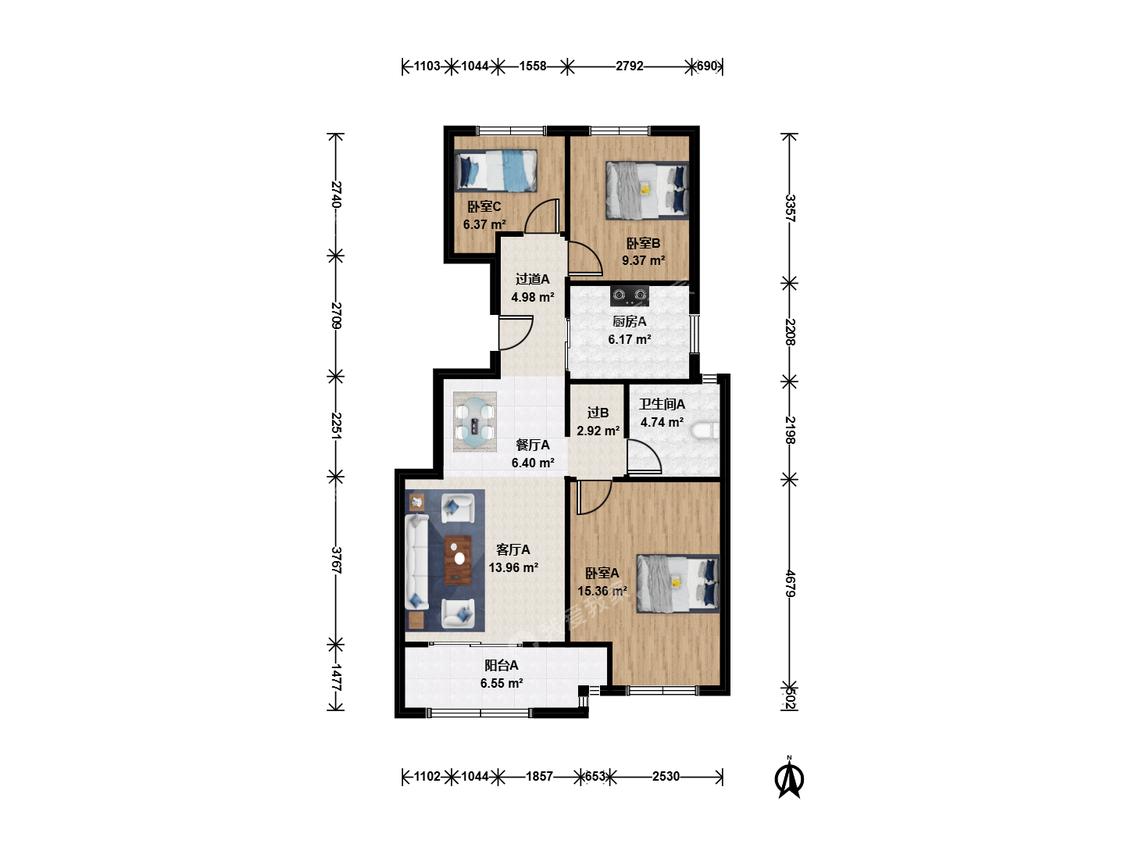 整租·中海8号公馆