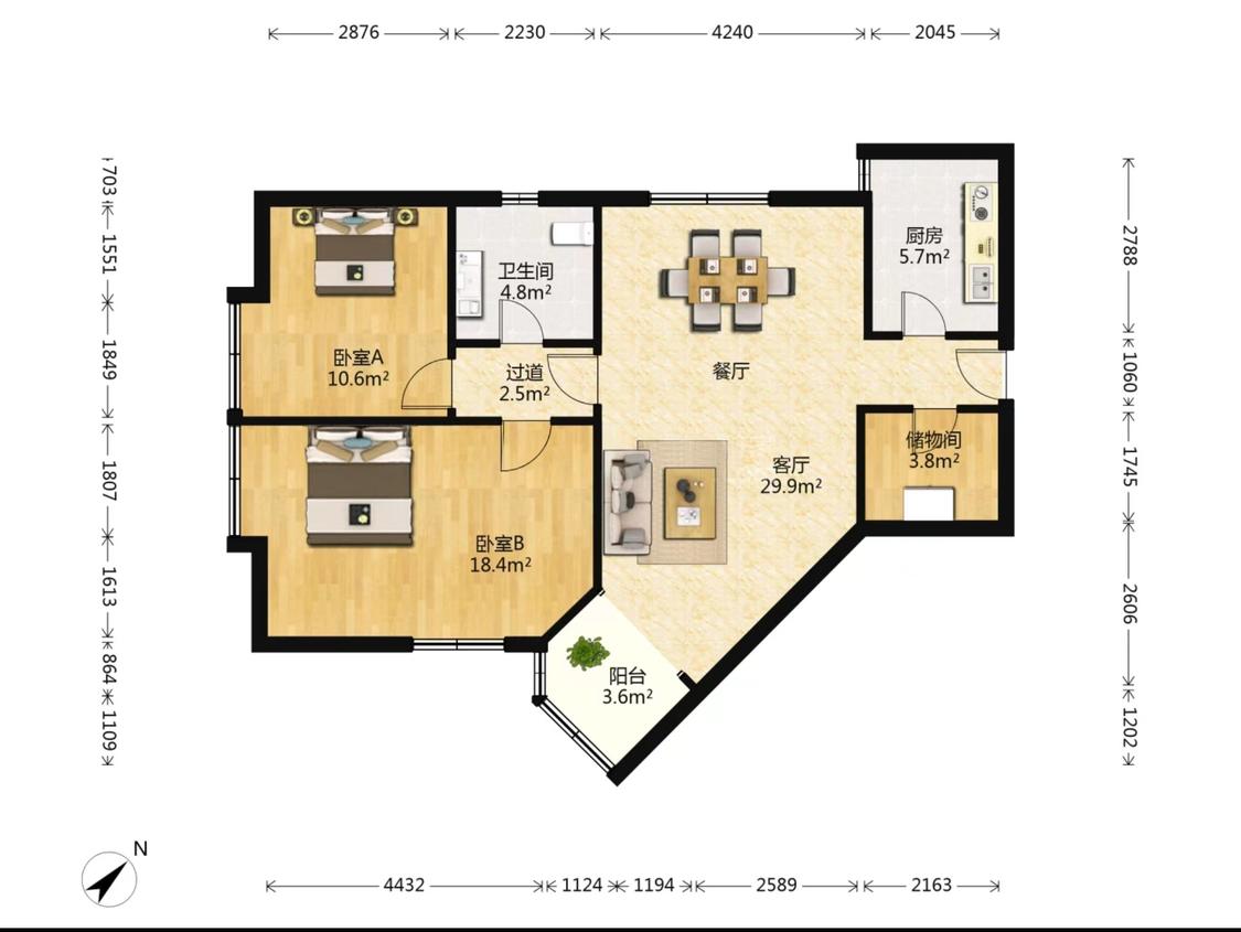 整租·三和花园