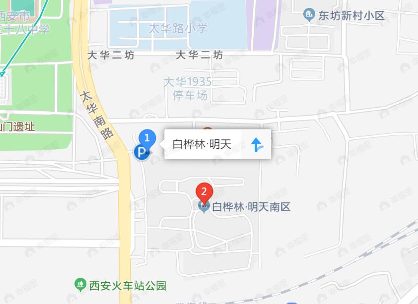商铺白桦林明天效果图