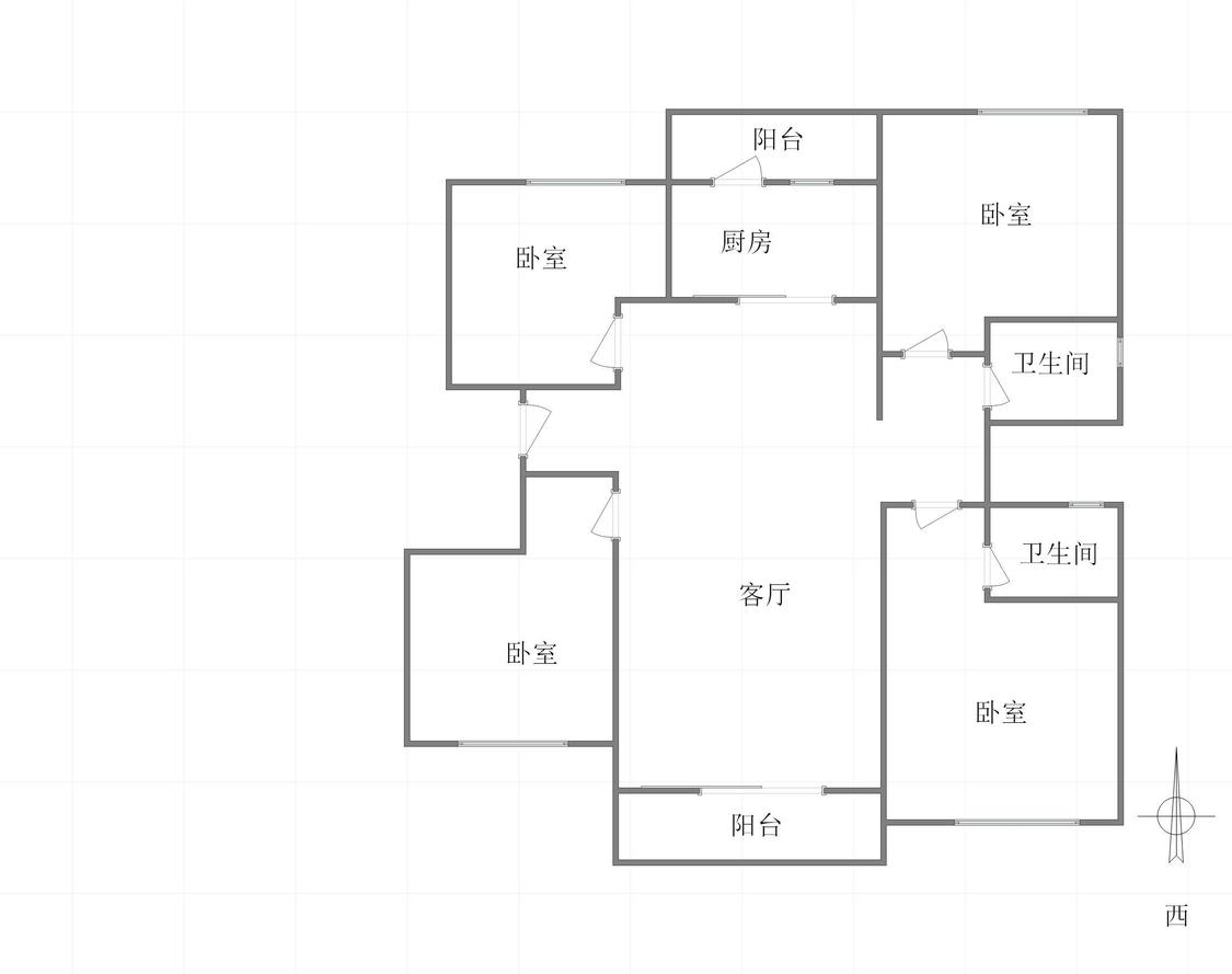 整租·龙湖西宸原著