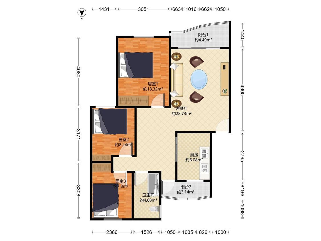 整租·福莲花园