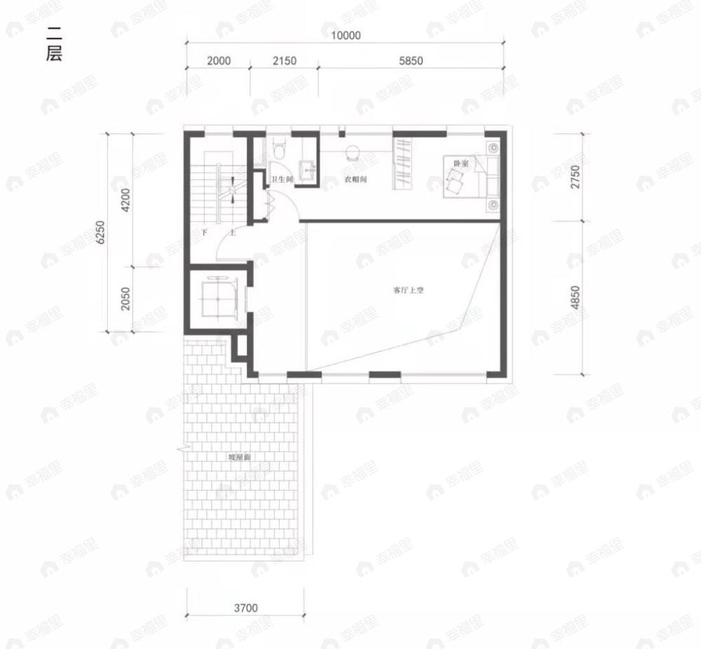 远洋源山春秋3室2厅3卫户型图
