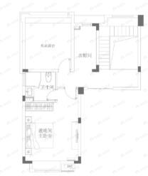 4室2厅3卫建面223平南|北户型图