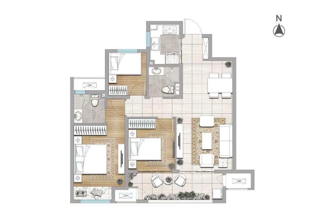 整租·绿都洛阳府