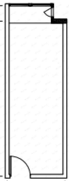 中铁卓越中心1室1厅户型图