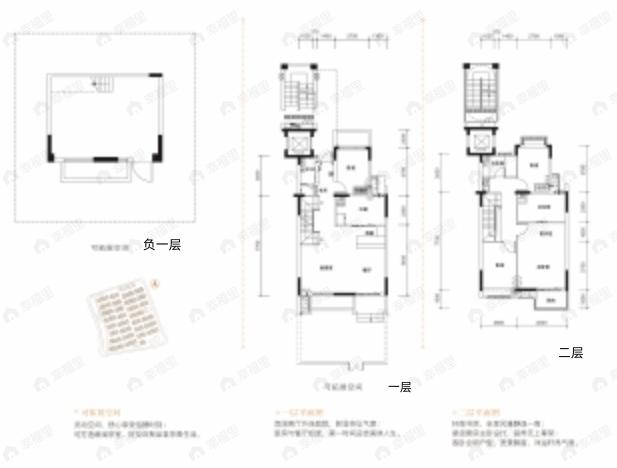 4室2厅3卫建面159平户型图