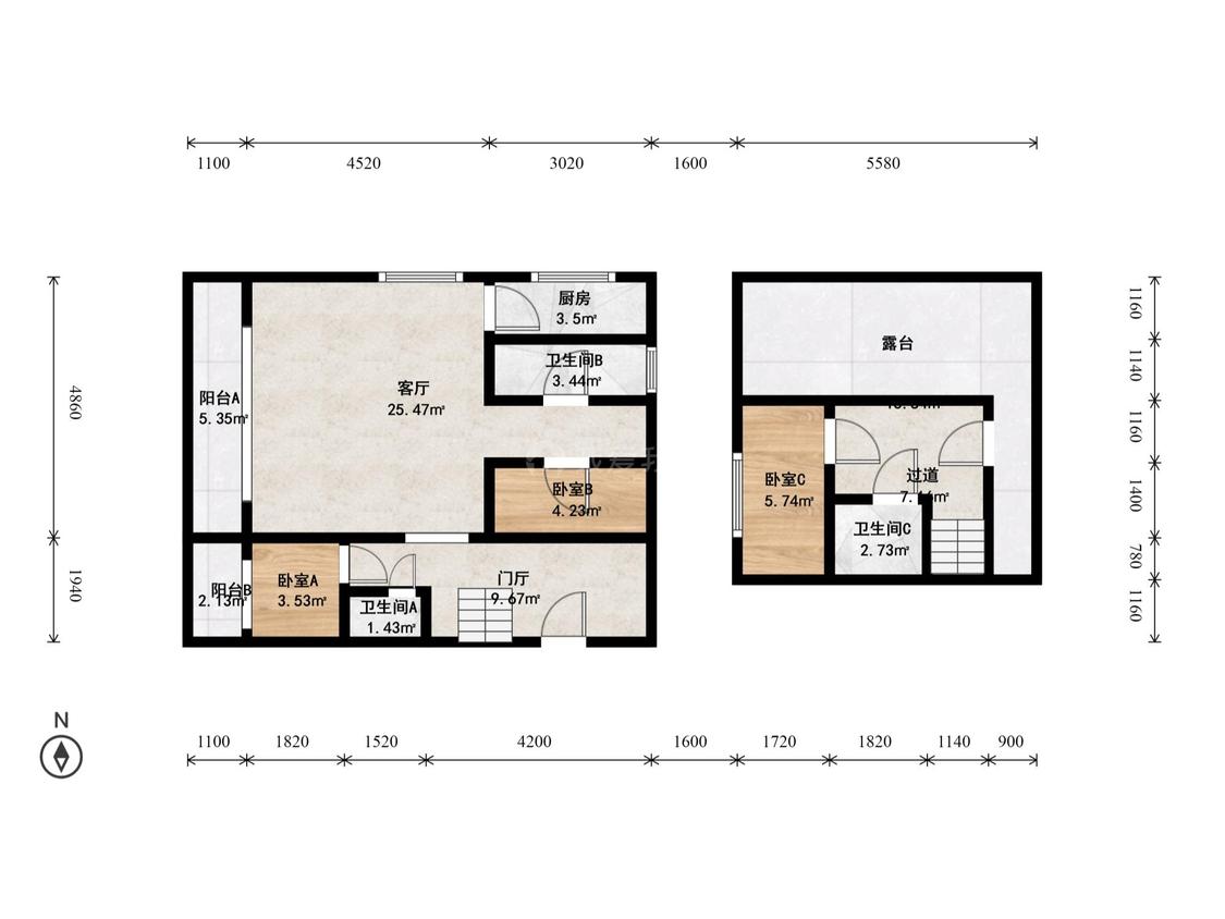 整租·天恒摩墅