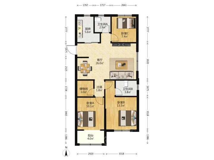 整租·越秀星汇金沙