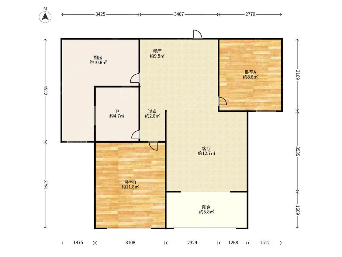 整租·柴桑春天(一区)