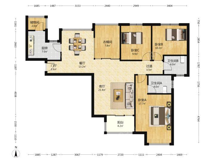 整租·中海观园B区