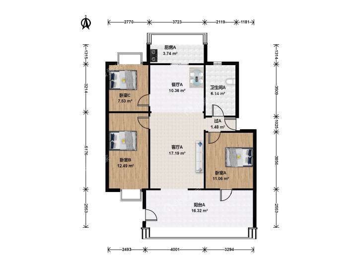 整租·疃里二区