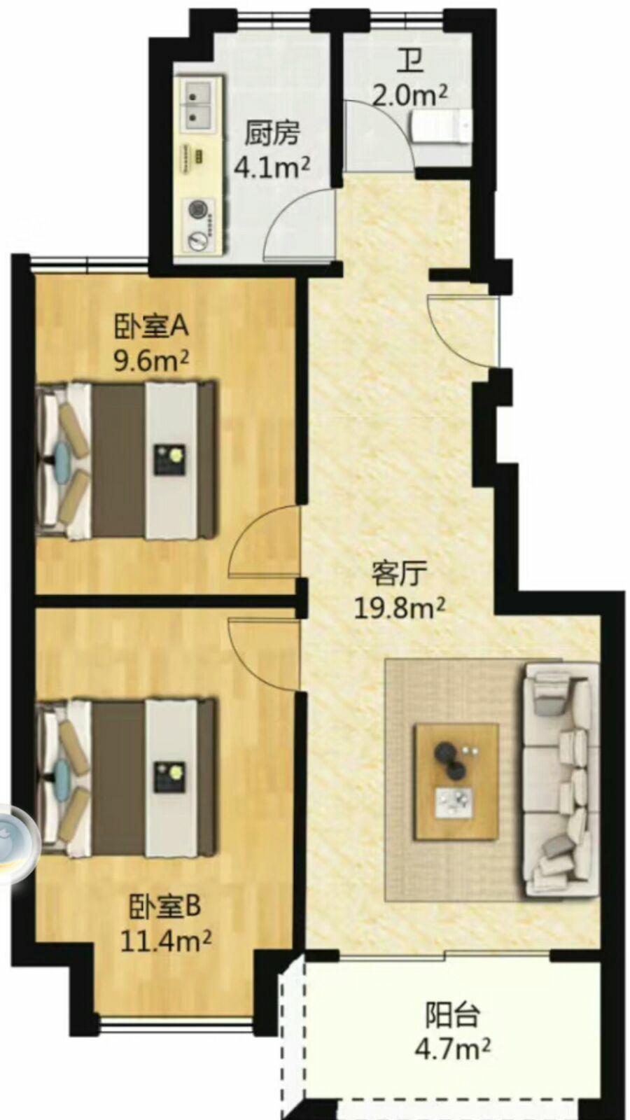整租·雅戈尔东海花园