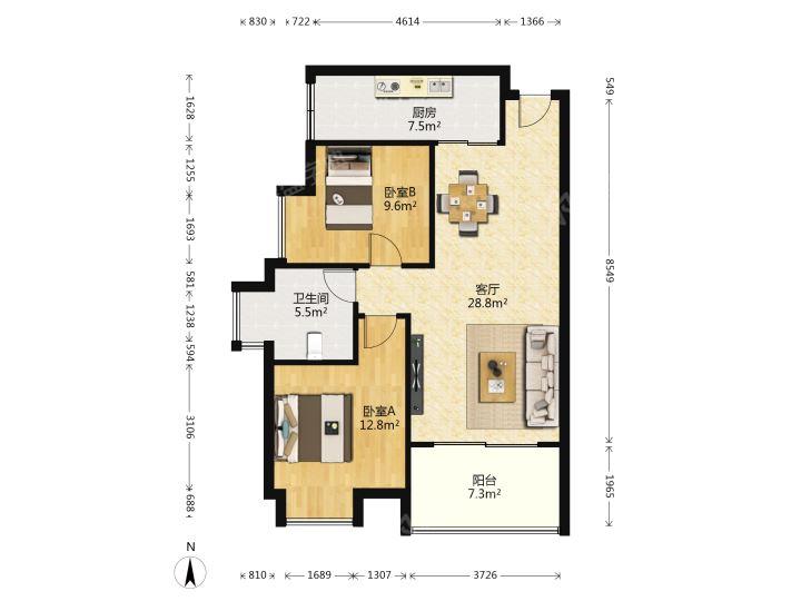 整租·大鼎湖滨丽景