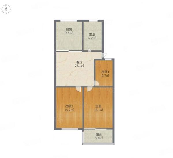 整租·大华二村(二街坊)