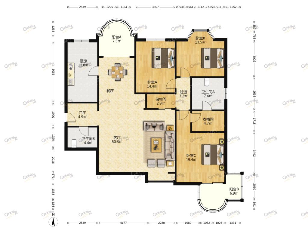 整租·高新枫叶新都市