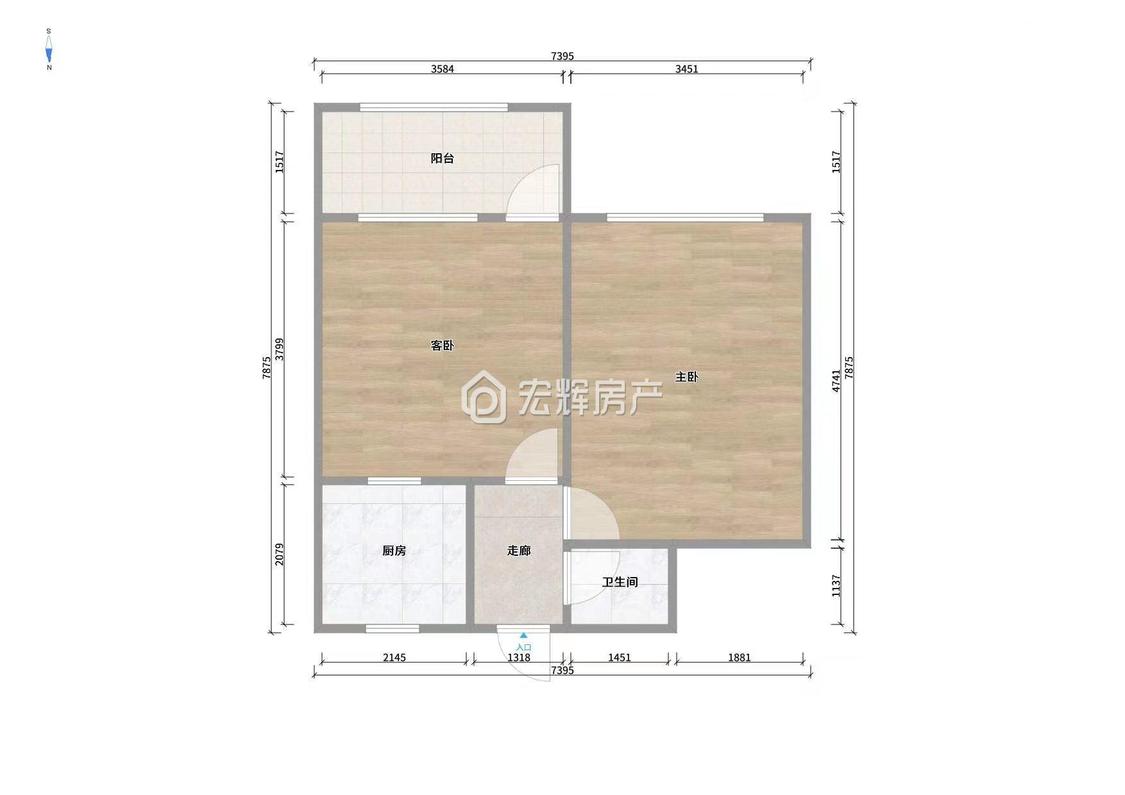 整租·延寿巷3-21号