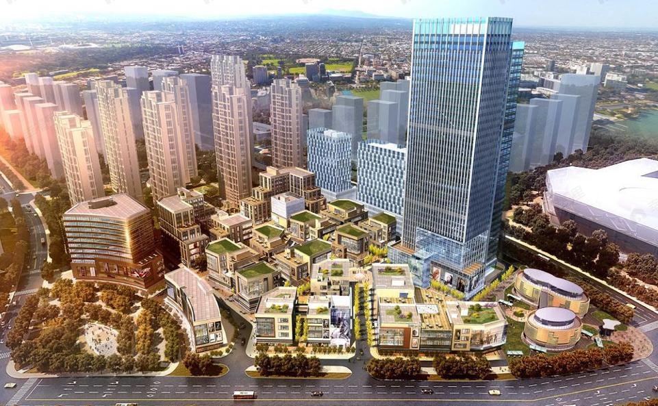 绿地汉口中心效果图