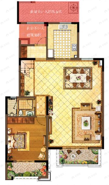 西港兰池郡4室4厅4卫户型图