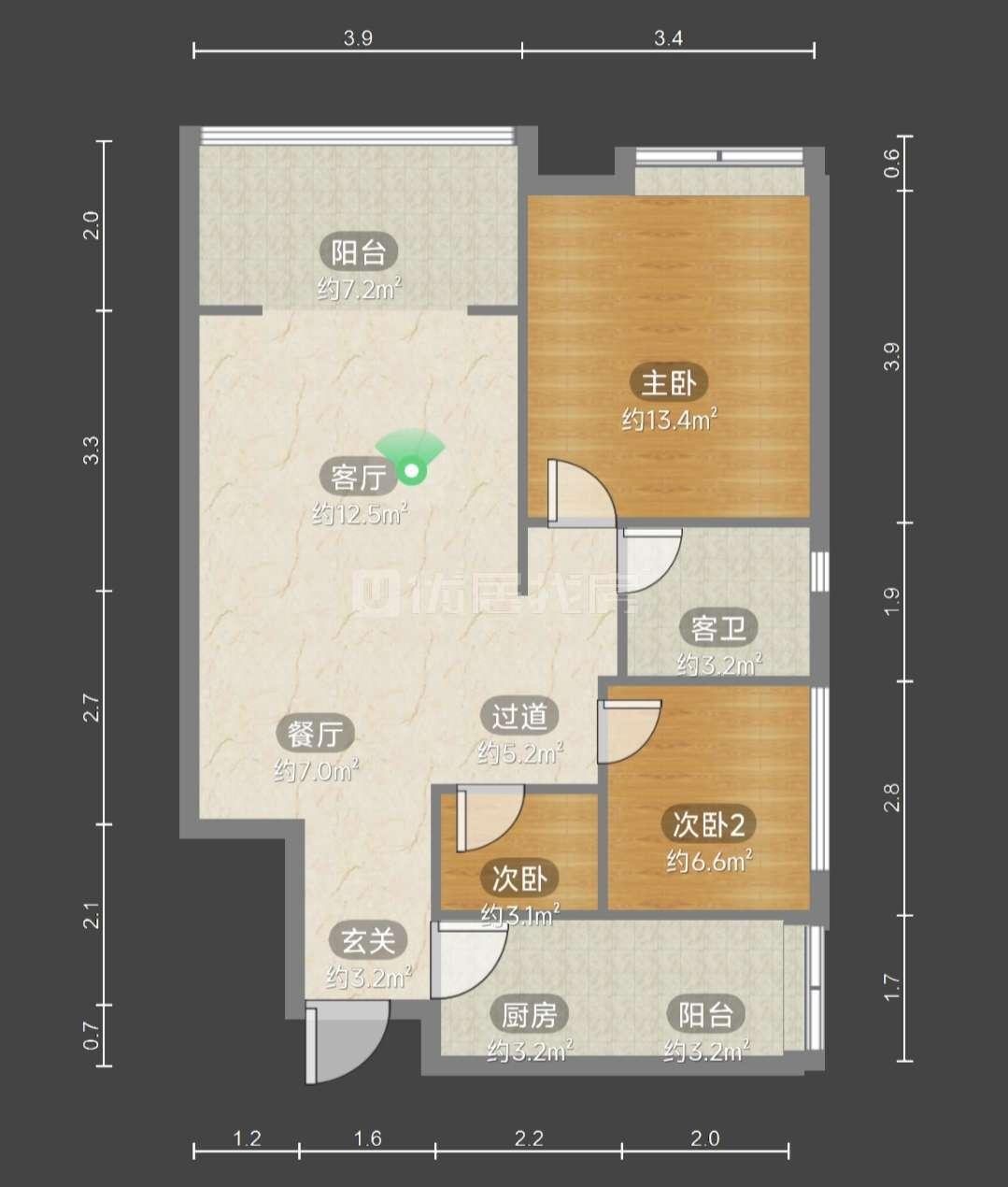 整租·长虹虹色嘉苑