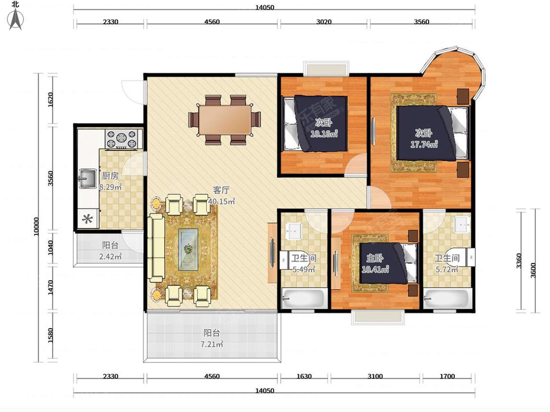 整租·金域豪庭(二期)