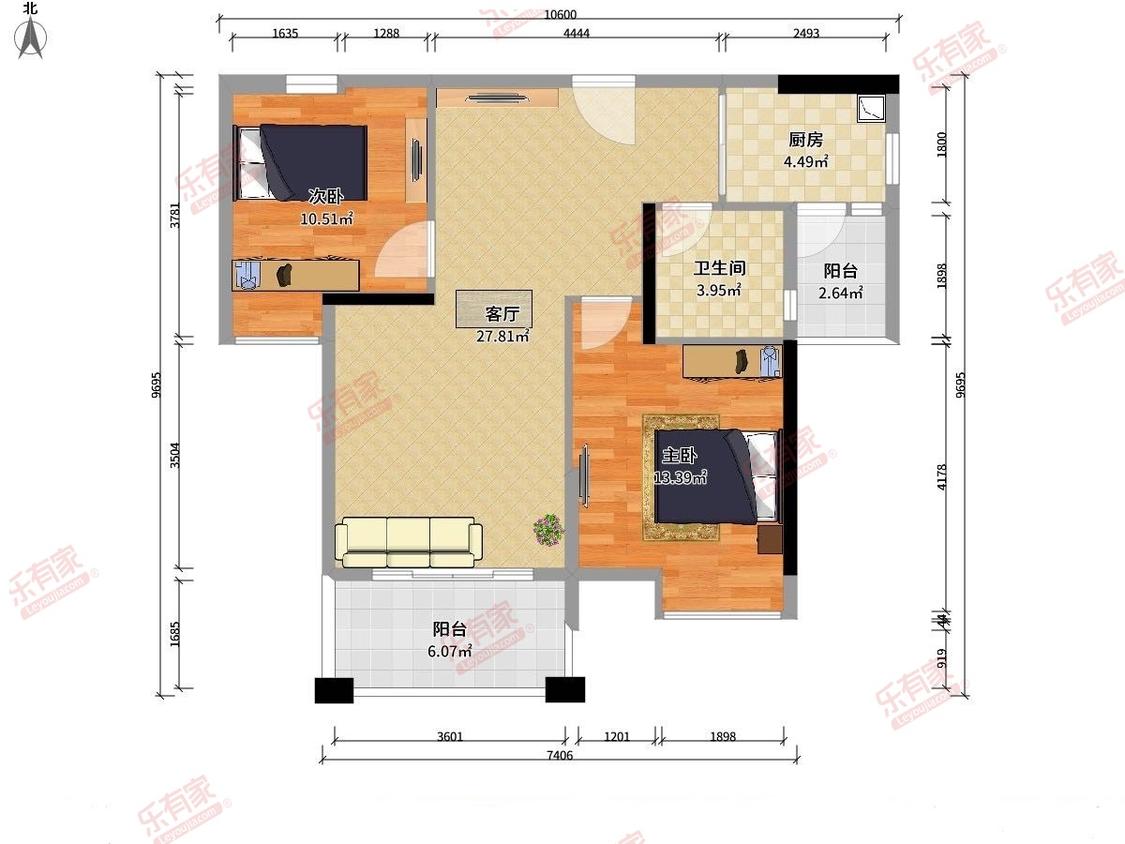 整租·经纬凯旋城