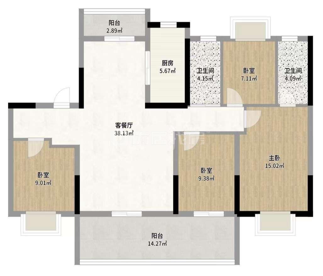 整租·碧桂园凤凰城(C区)