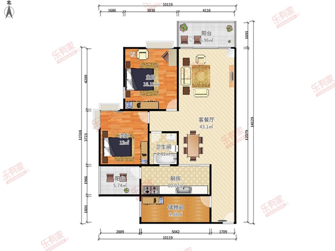 整租·益丞国际广场