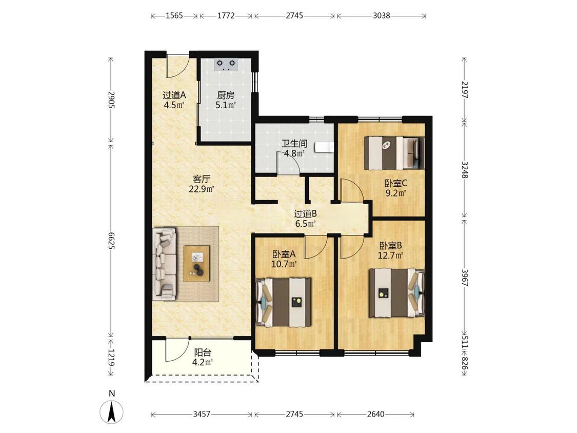 整租·灵山湾壹号