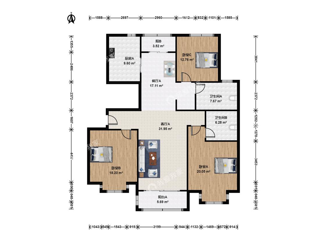 整租·锦绣华庭