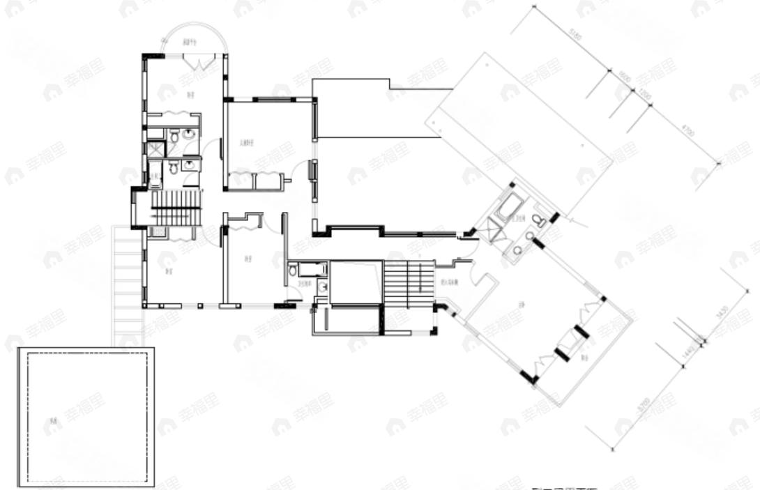 嘉凯城曼荼园5室3厅7卫户型图