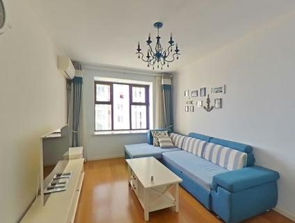 黄岛薛家岛整租 海尔山海湾1室1厅/58平/顶层