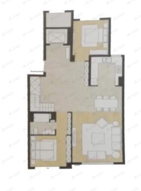 普罗理想国4室4厅4卫户型图