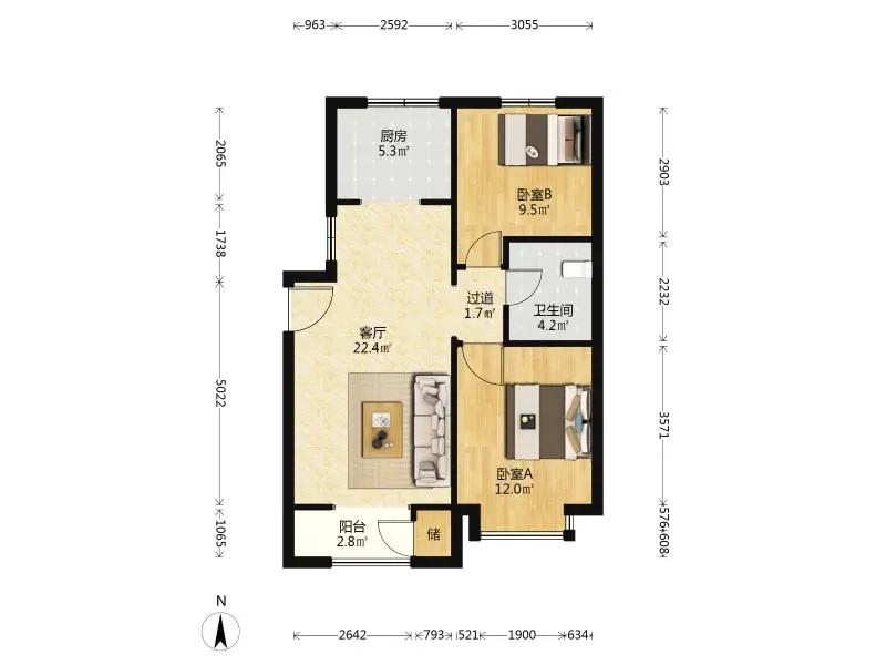 整租·南开悦玺