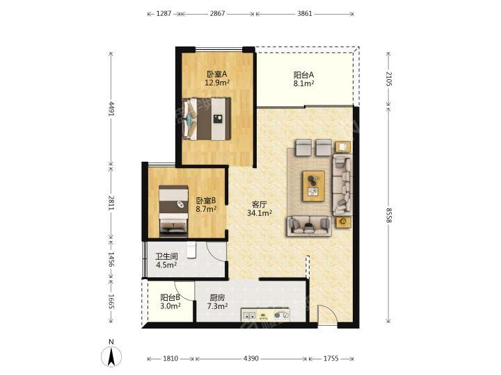 整租·兰亭国际名园