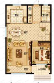 3室3厅3卫建面175平户型图