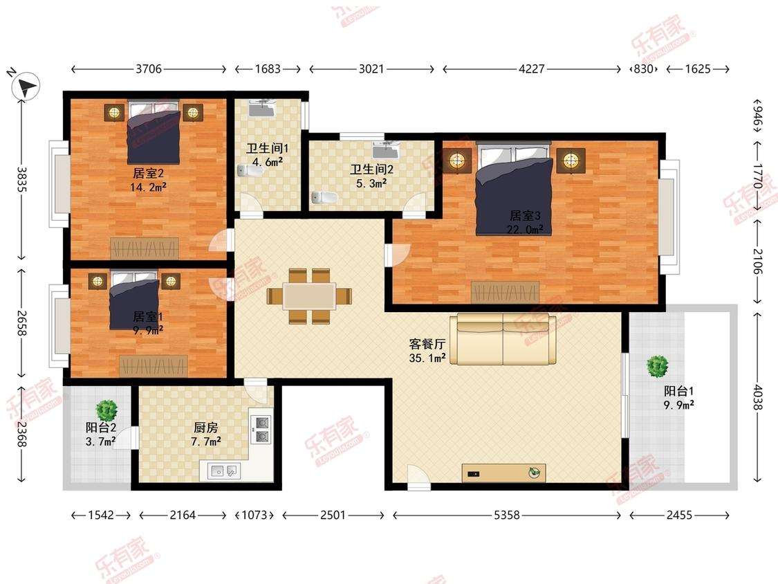 整租·大信海岸家园