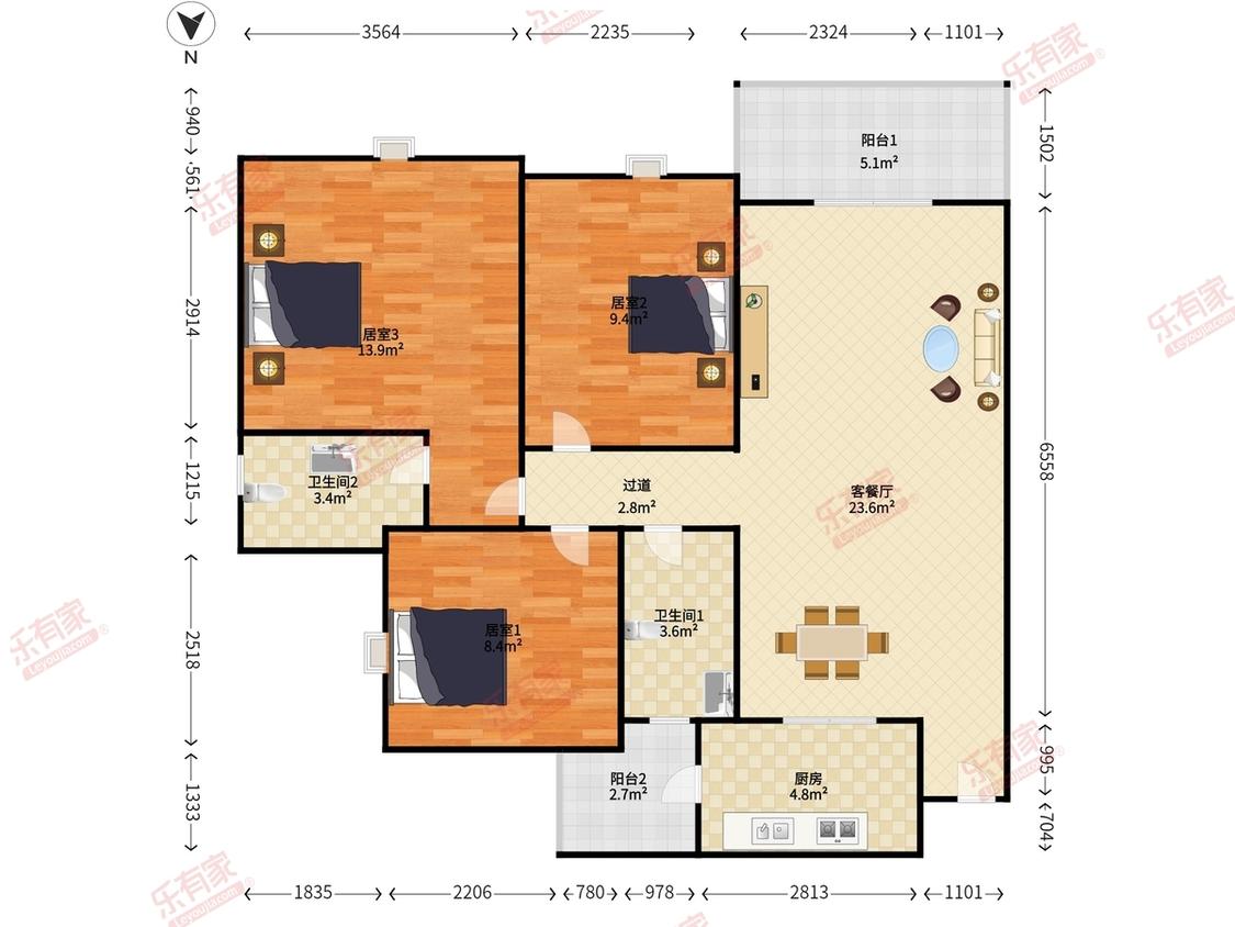 整租·海悦君庭