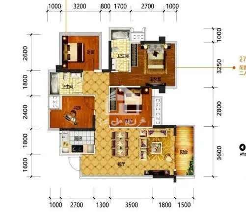 整租·大唐盛世(二期)